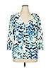 Cj Banks Blue Cardigan Size 1X - photo 1