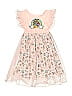 Disney 100% Polyester Pink Dress Size 4 - photo 1