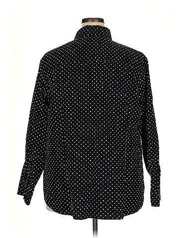 Jones New York Signature Long Sleeve Button-Down Shirt (view 2)