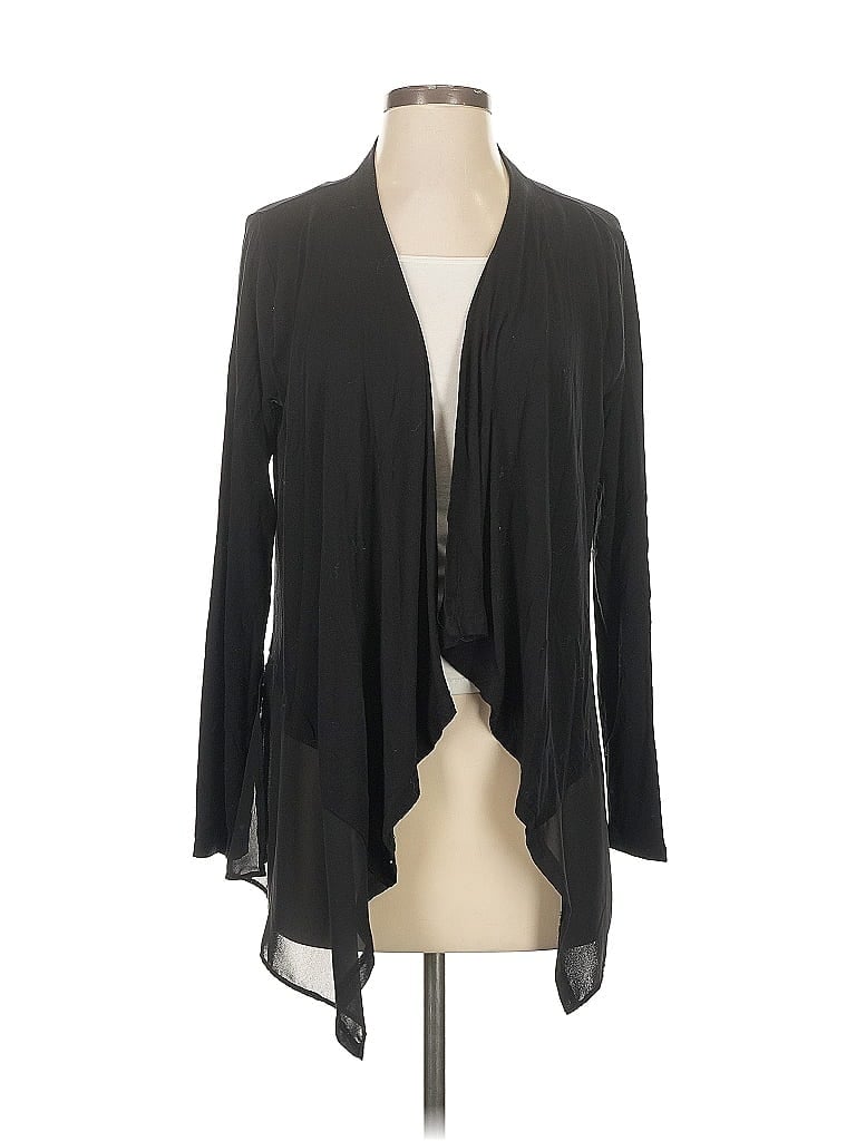 August Silk Black Cardigan Size S - photo 1