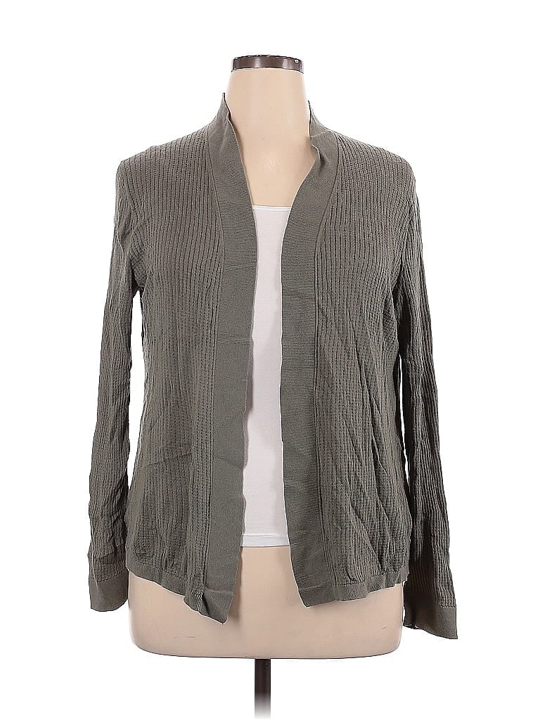 Talbots Outlet Gray Cardigan Size XL - photo 1