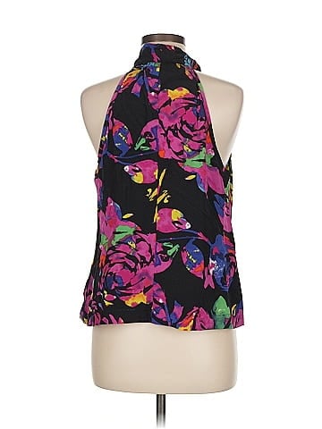 Trina Turk Sleeveless Silk Top (view 2)