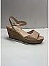 Prada Tan Patent Leather Espadrille Wedges Size EU 40 1/2 - photo 9