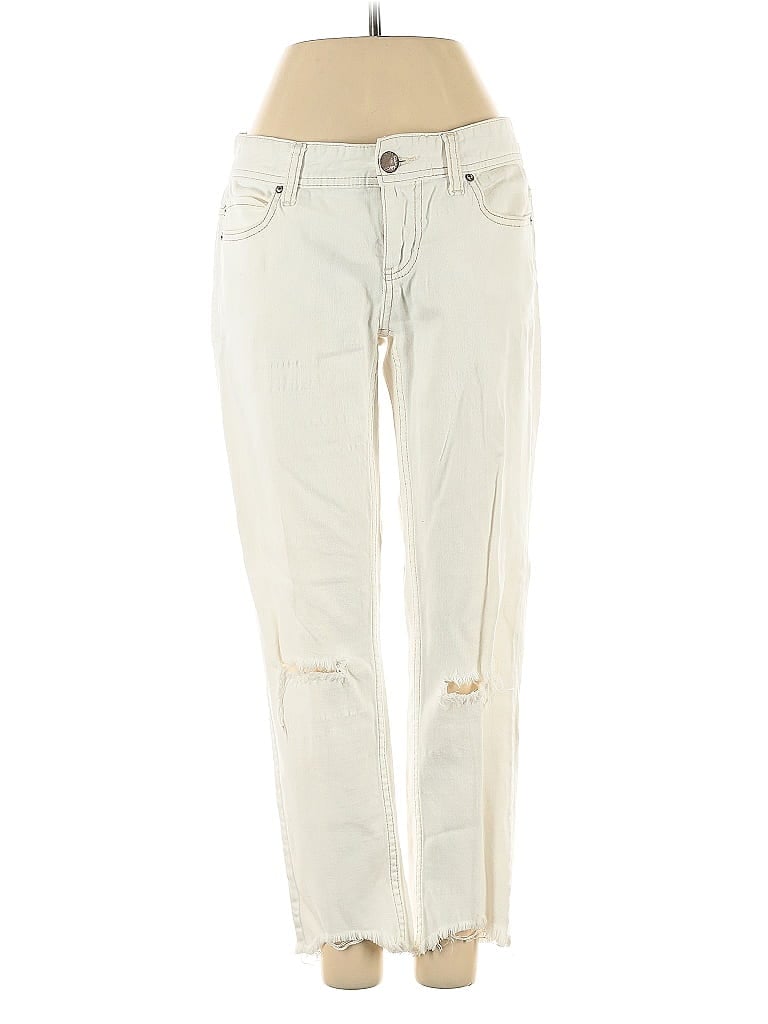 Pre-owned Free People Jeans In White