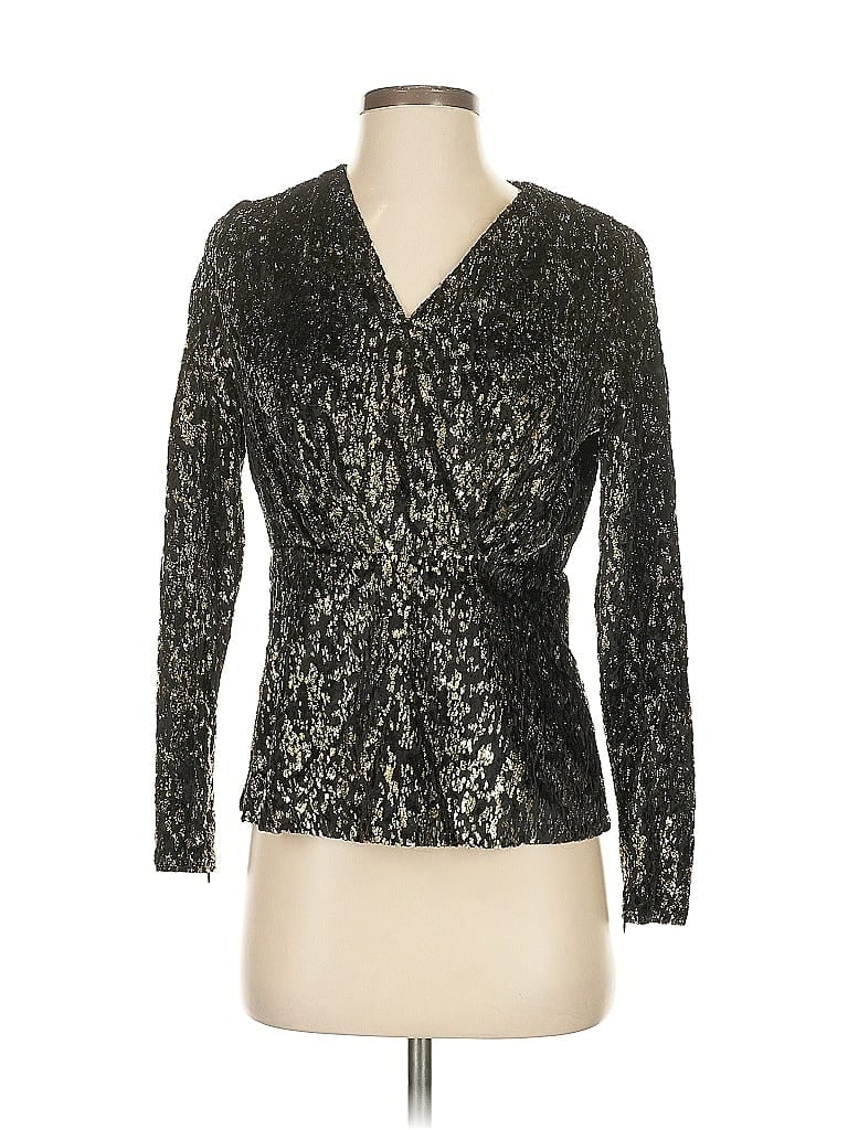 Elie Tahari Long Sleeve Blouse In Multi