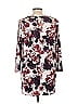 Jones Studio Ivory Purple 3/4 Sleeve Blouse Size L - photo 2