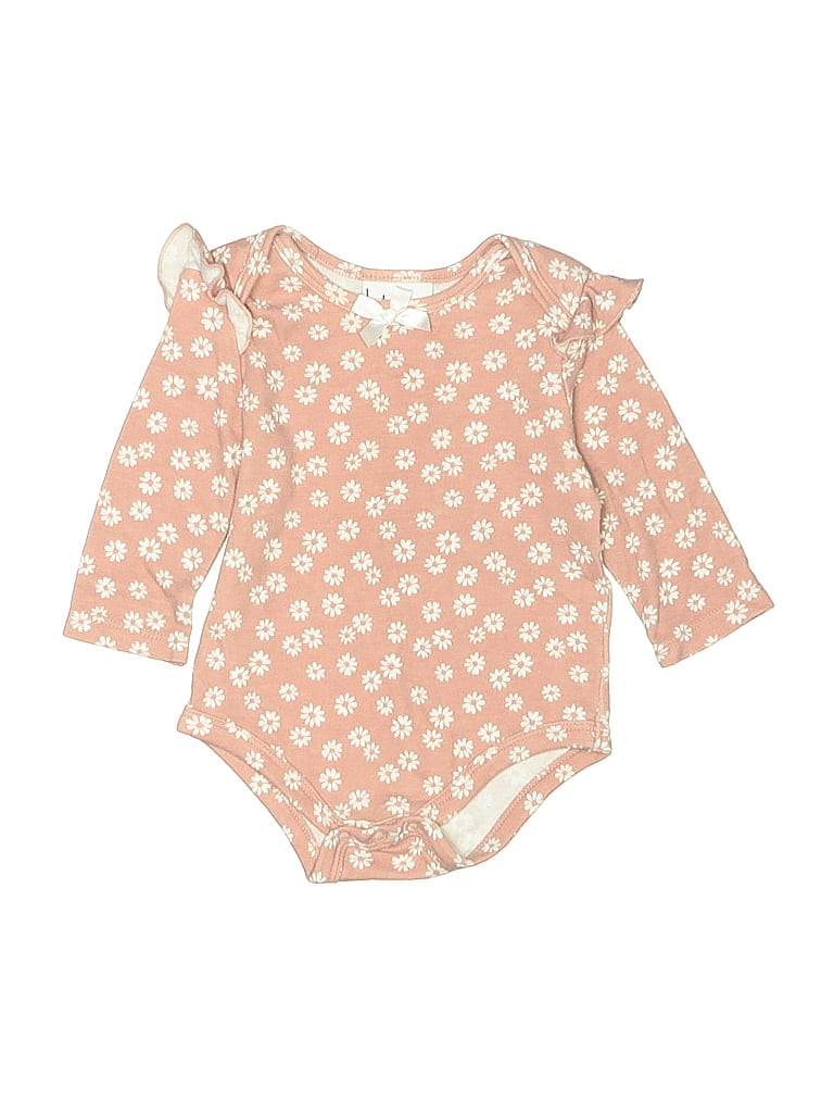 Click to view more detailed imagery on our partner's website Pre-owned Nicole Miller Babies' Long Sleeve Onesie In Brown