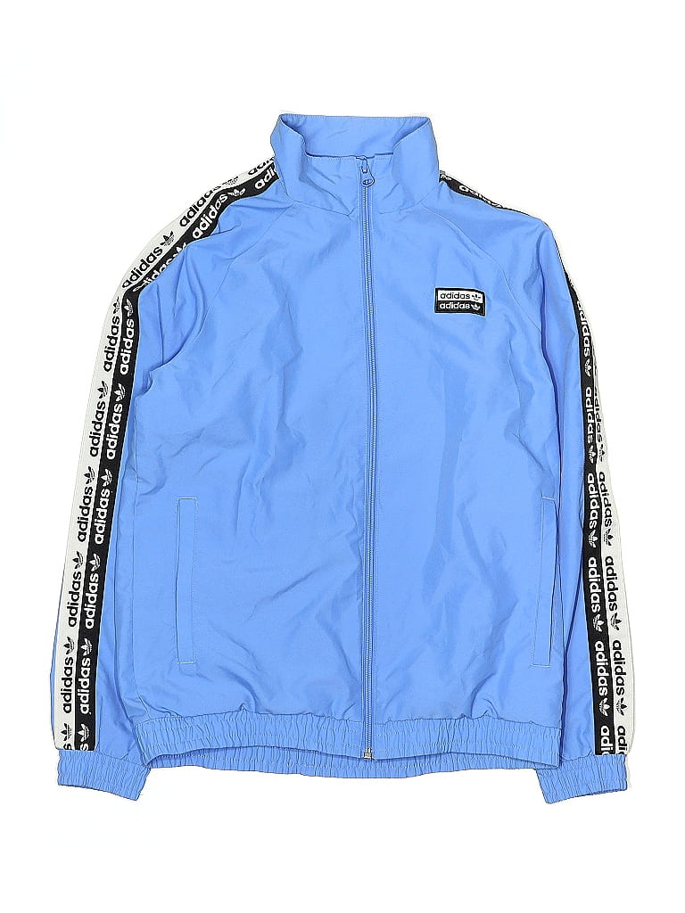 Adidas Blue Track Jacket Size 12 - 11 - photo 1