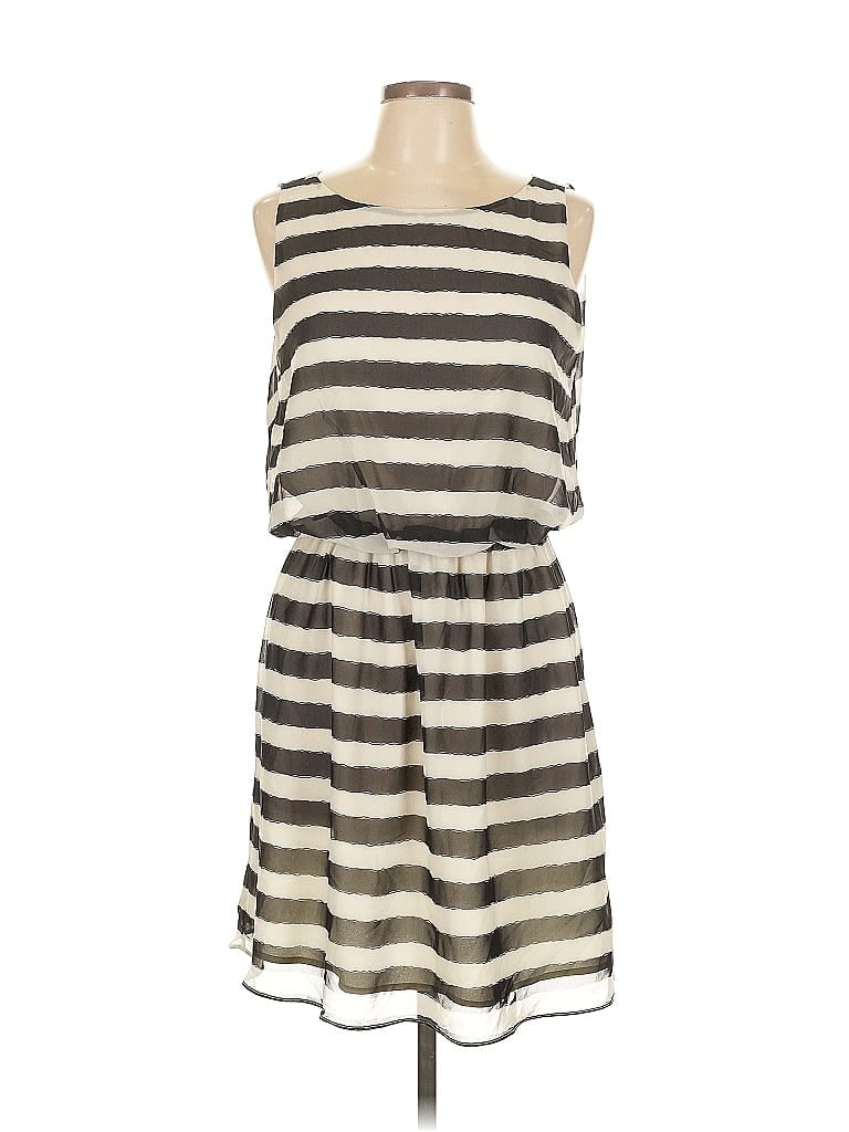 Pre-owned Mm Couture Casual Dress In Gray