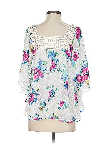 Meadow Rue 3/4 Sleeve Blouse (view 2)