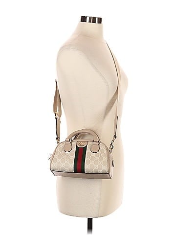 Gucci Ophidia Convertible Boston Top Handle Bag GG Coated Canvas Mini (view 2)