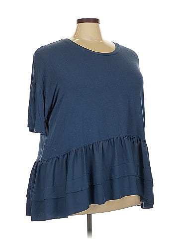 Roaman's 3/4 Sleeve Top (view 1)