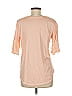 Soho JEANS NEW YORK & COMPANY 100% Cotton Pink 3/4 Sleeve T-Shirt Size M - photo 2