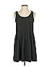Babaton 100% Polyester Solid Gray Casual Dress Size XXS - photo 1
