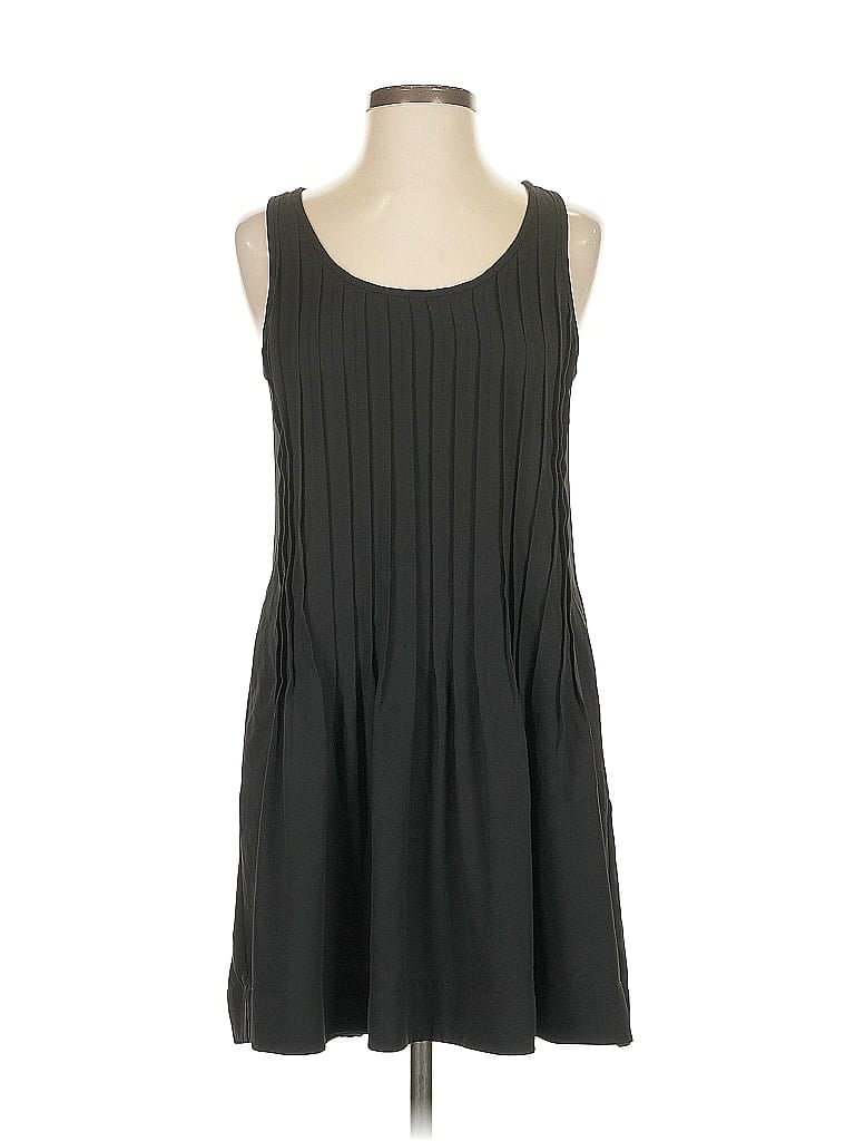 Babaton 100% Polyester Solid Gray Casual Dress Size XXS - photo 1