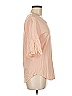 Soho JEANS NEW YORK & COMPANY 100% Cotton Pink 3/4 Sleeve T-Shirt Size M - photo 4