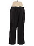 Sag Harbor Solid Black Active Pants Size 22 - photo 2