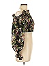 Forever 21 100% Viscose Black 3/4 Sleeve Blouse Size L - photo 4