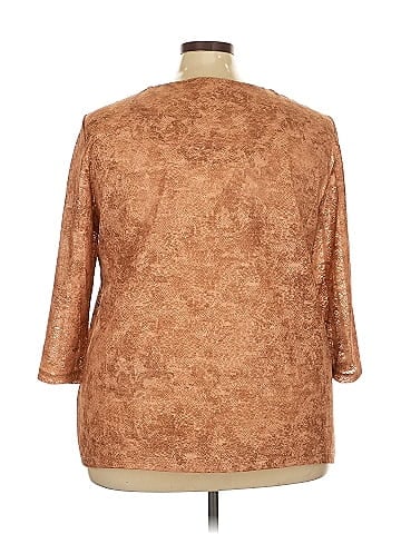 Alfred Dunner 3/4 Sleeve Top (view 2)