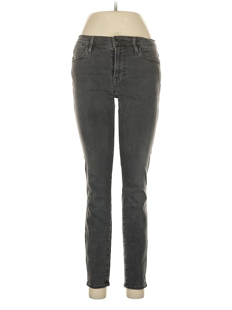 Pre-owned Frame Jeans In Gray