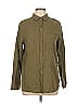 Sonoma Goods for Life 100% Cotton Solid Green Long Sleeve Button-Down Shirt Size L - photo 1