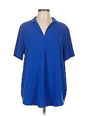 Hilary Radley Short Sleeve Blouse