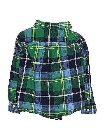 Janie and Jack Long Sleeve Button-Down Shirt (view 2)
