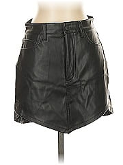 Afrm Faux Leather Skirt
