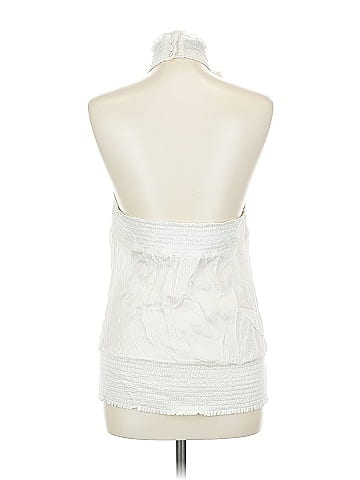 Bebe Sleeveless Silk Top (view 2)