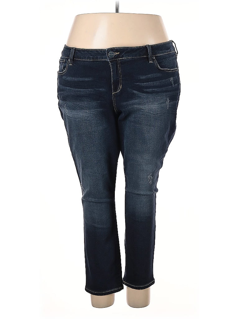 Click to view more detailed imagery on our partner's website Pre-owned Slink Jeans Jeans In Blue