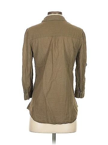 Fei 3/4 Sleeve Button-Down Shirt (view 2)