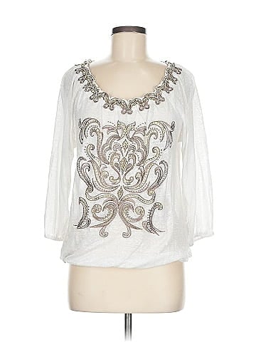 INC International Concepts 3/4 Sleeve Blouse (view 1)