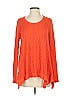Left of Center Orange Pullover Sweater Size S - photo 1