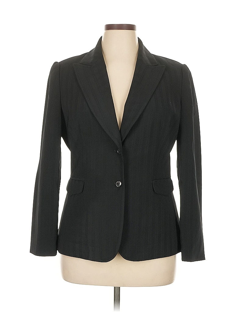 Tahari by ASL 100 Polyester Black Blazer Size 14 77 off ThredUp