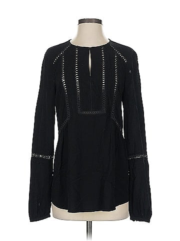 Ecru Long Sleeve Blouse (view 1)