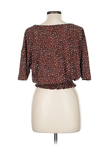 Express One Eleven 3/4 Sleeve Blouse (view 2)