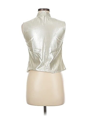 Barneys New York Sleeveless Silk Top (view 2)