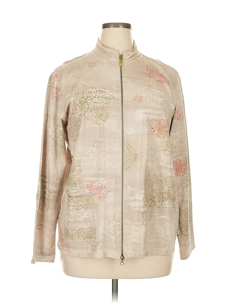 Zenergy by Chico's Tan Cardigan Size XL - photo 1