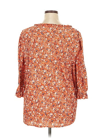 MELLODAY 3/4 Sleeve Blouse (view 2)