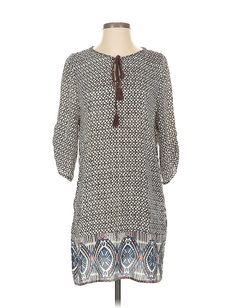 Pre-owned Tolani Casual Dress In Gray