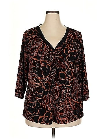Emma James 3/4 Sleeve Blouse (view 1)