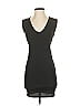 Dance & Marvel Solid Black Casual Dress Size S - photo 1