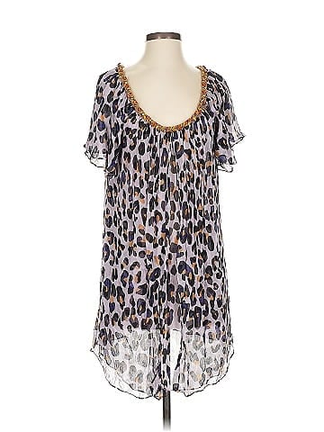 Diane von Furstenberg Short Sleeve Silk Top (view 1)