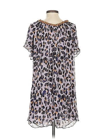 Diane von Furstenberg Short Sleeve Silk Top (view 2)