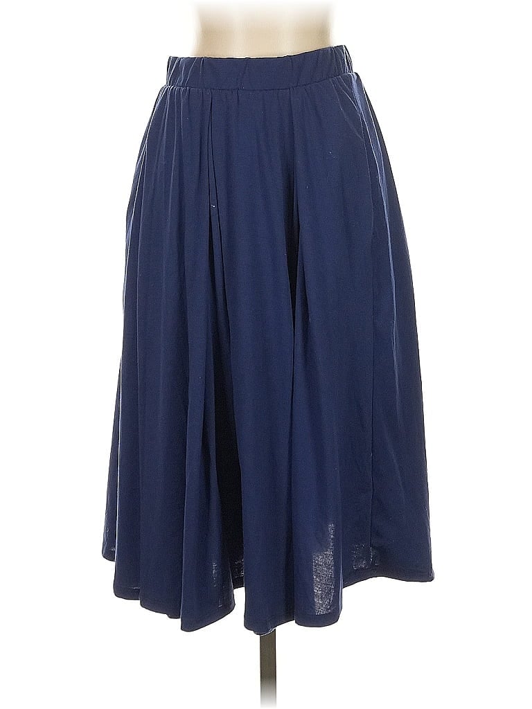 Pre-owned Lularoe Casual Skirt In Blue