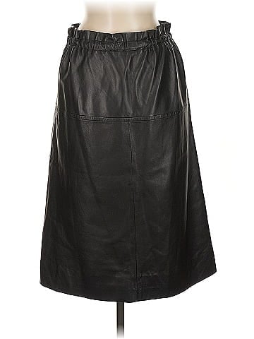 Yigal Azrouël New York Leather Skirt (view 2)