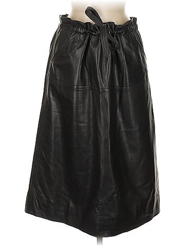Yigal Azrouël New York Leather Skirt (view 1)