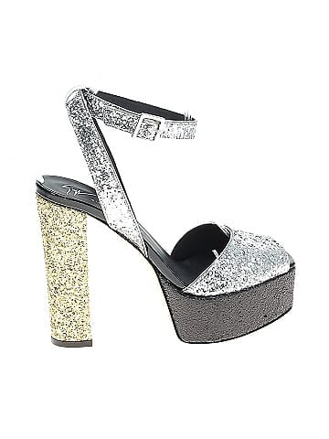 Giuseppe Zanotti Platform Glitter Heels (view 1)