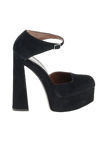 Giuseppe Zanotti Suede Platform Heels (view 1)