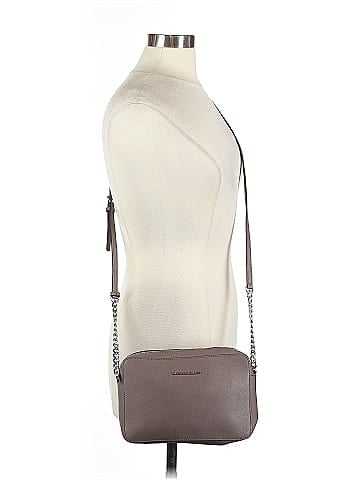 MICHAEL Michael Kors Leather Crossbody Bag (view 2)